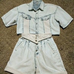 Retro Stefano denim set